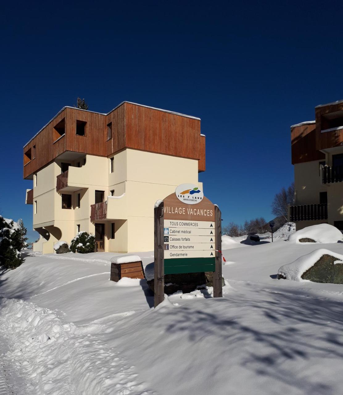 Vvf Les 7 Laux Massif De Belledonne Hotel พราพูเตล ภายนอก รูปภาพ